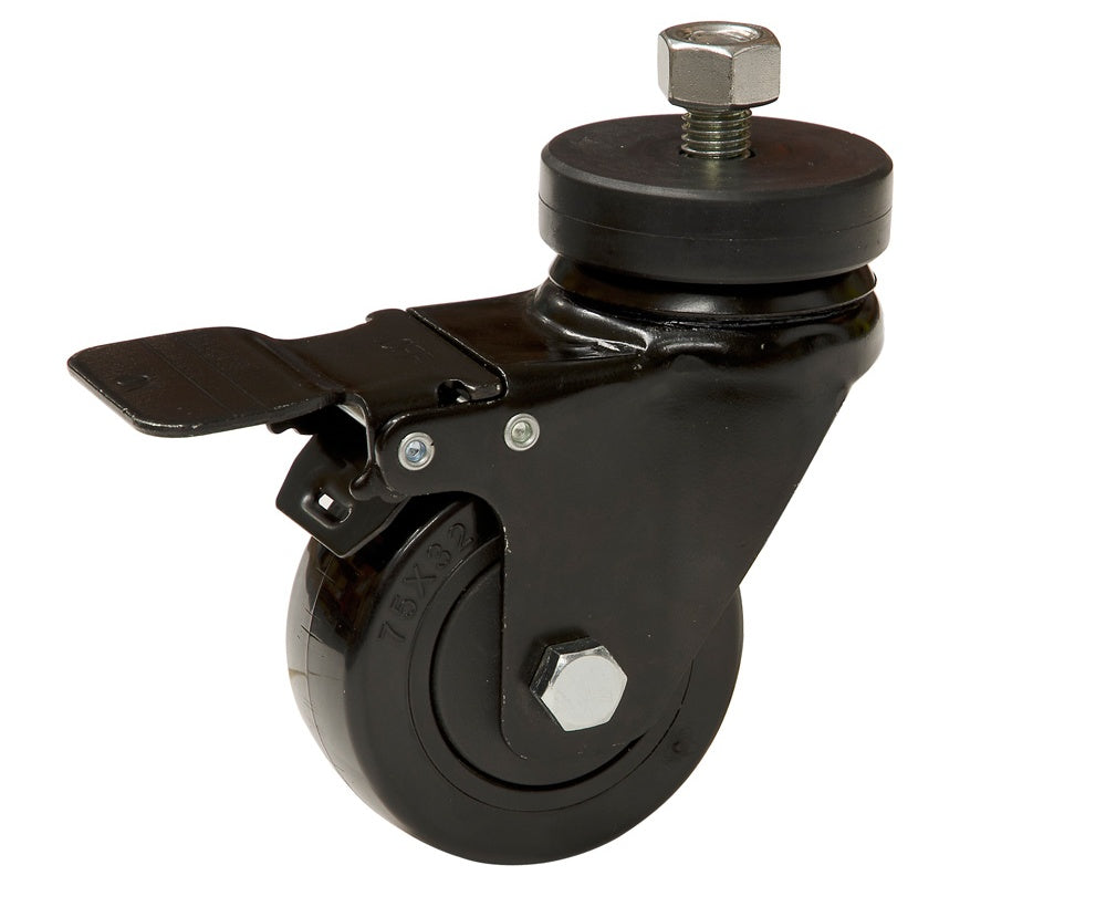 3″ Caster Wheel with Swivel Lock – Tool Crown